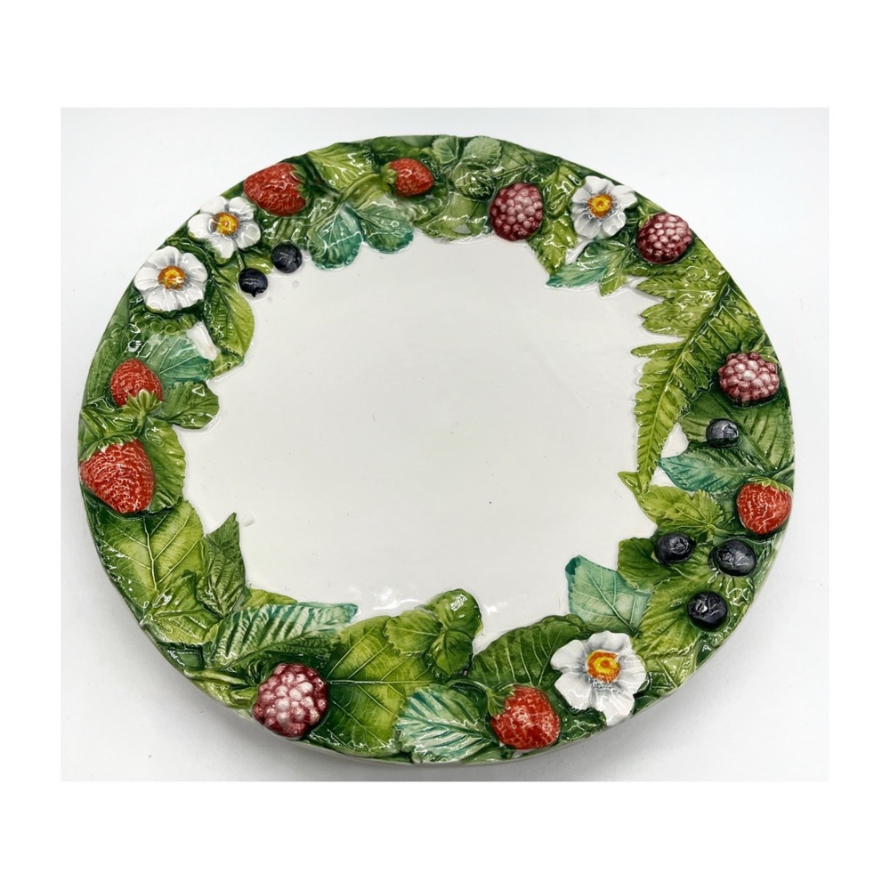 Fatty A Mano Fruit Plate Ceramic Made in Italy
